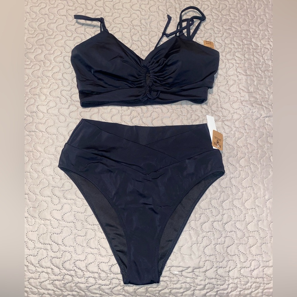 pink bathing suit size medium new with tags